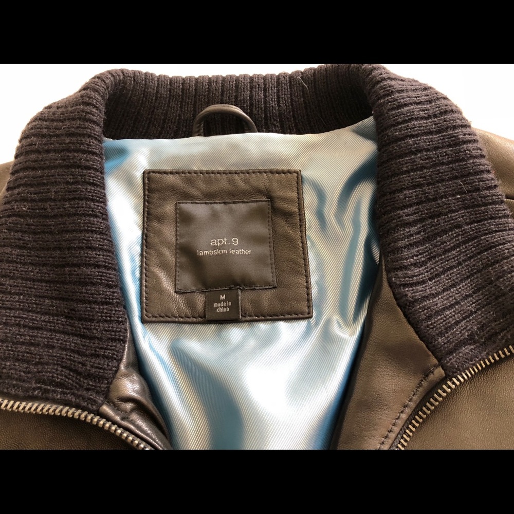 Ladies Black Leather Jacket - Picture 8 of 8